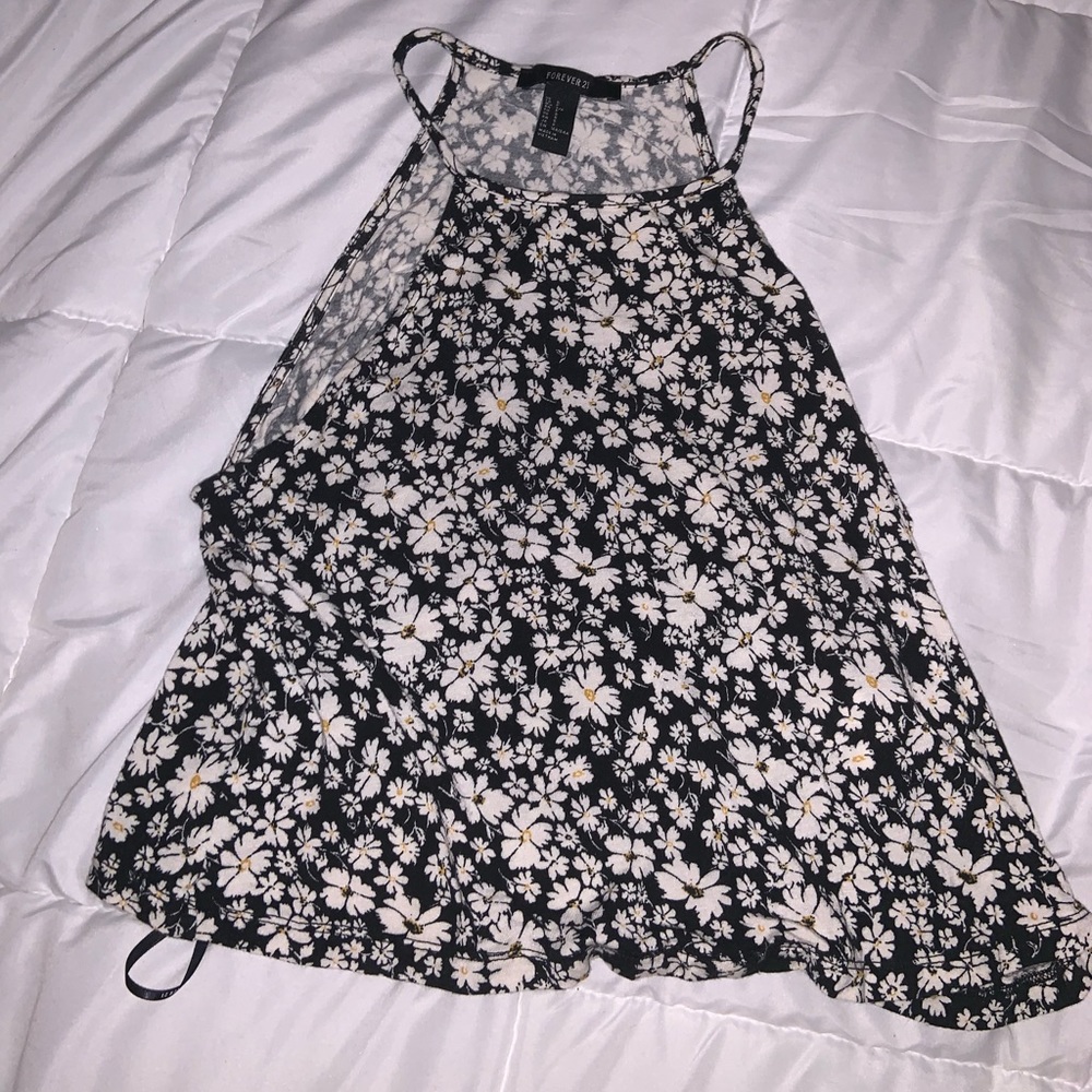floral tank top